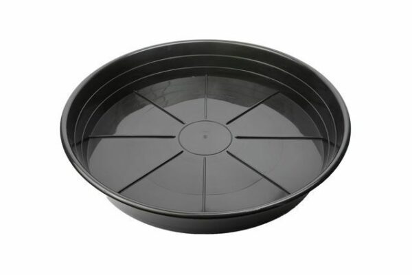 Black Premium Saucer 16"