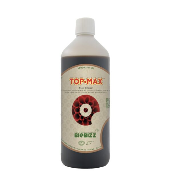 Bio-Bizz Top-Max 1 Liter Nutrient Bottle