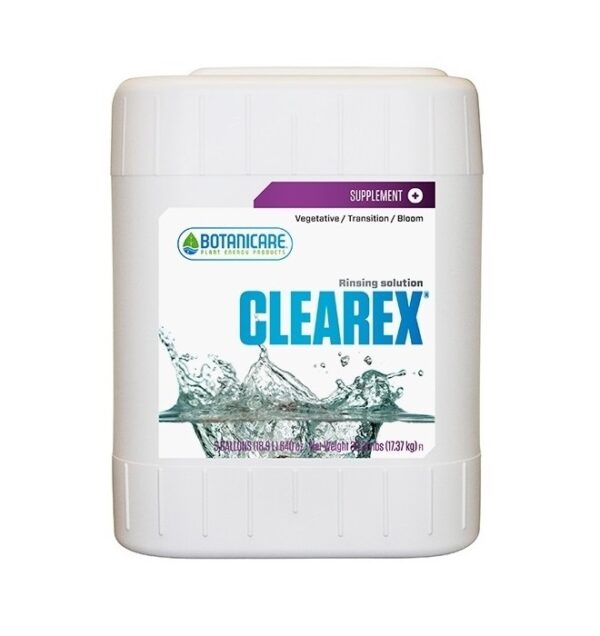 Botanicare Clearex 5 Gallon (HGC732620) Nutrient Bottle