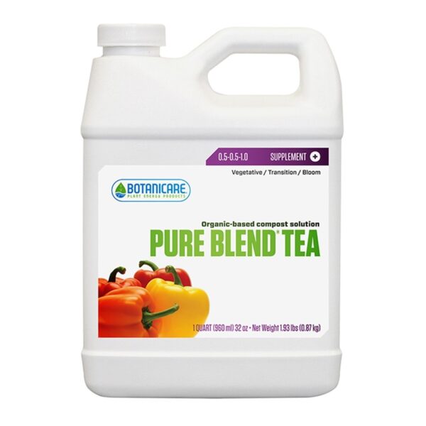 Botanicare Pure Blend Tea Quart (HGC732630) Nutrient Bottle