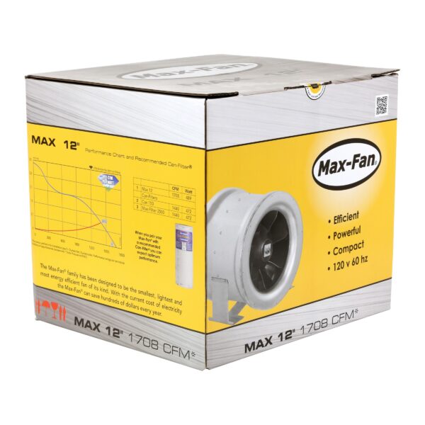 Can-Fan Max Fan 12 in 1709 CFM Packaging (HGC736835)