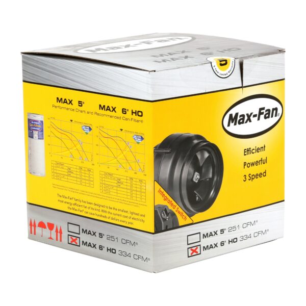 Can-Fan Max Fan 6 in 334 CFM Packaging (HGC736820)