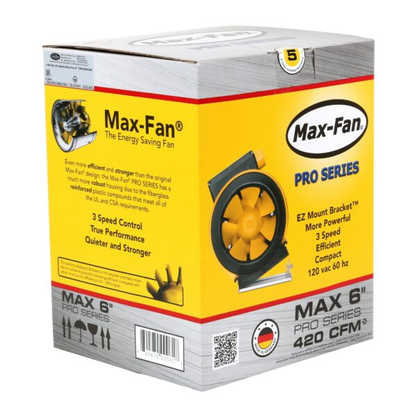 Can-Fan Max Fan Pro Series 6 in - 420 CFM Packaging (HGC736746)