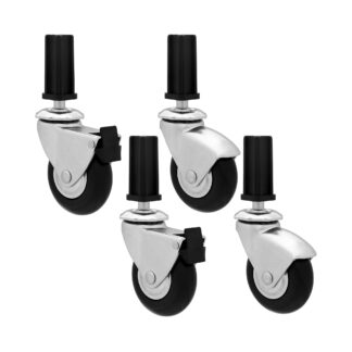 Fast Fit HD Caster Wheels - 4 Wheels (HGC706151)