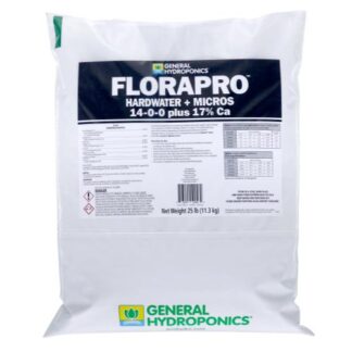 General Hydroponics FloraPro Hardwater + Micros Soluble 25lb Bag