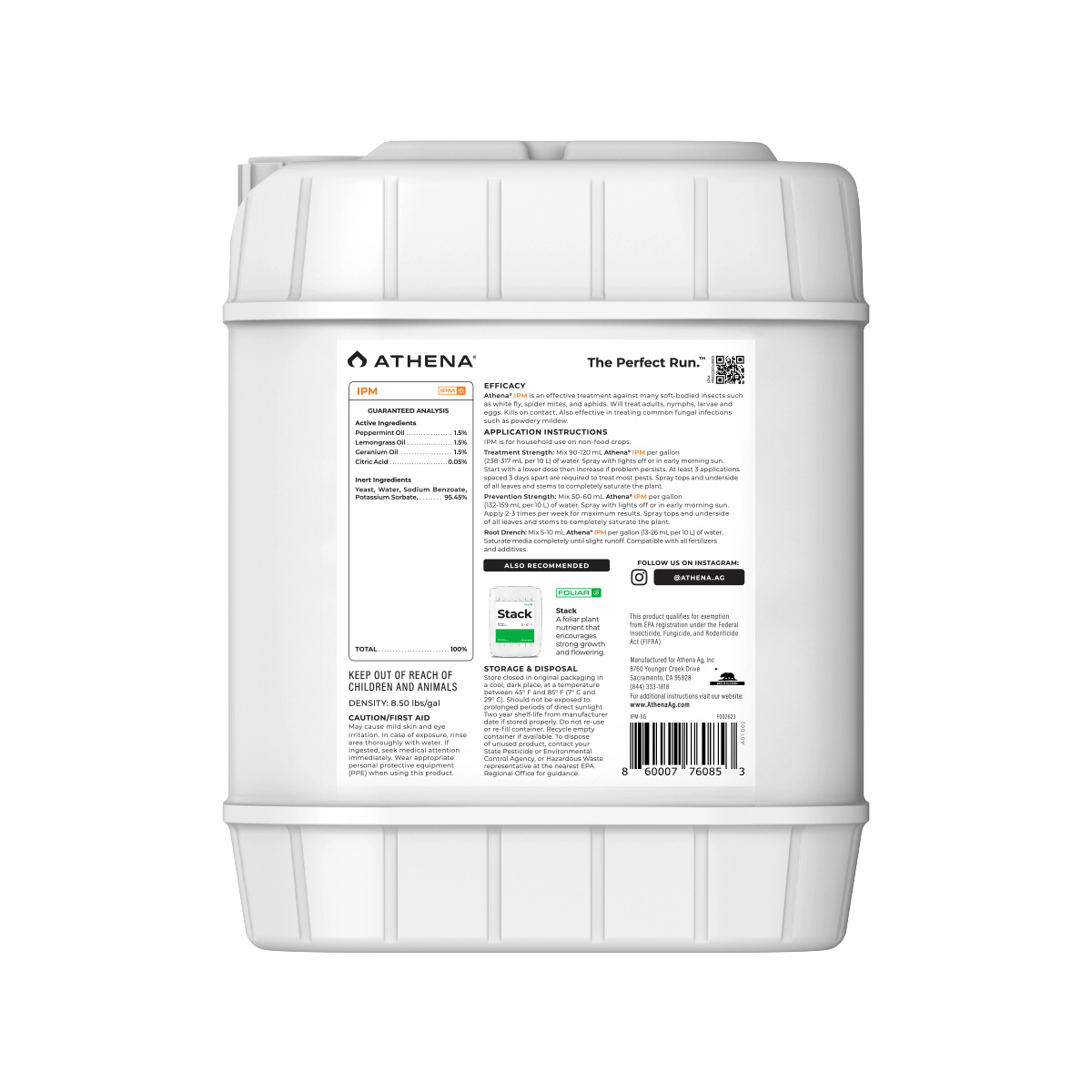 Athena IPM 5 Gallon - Image 2