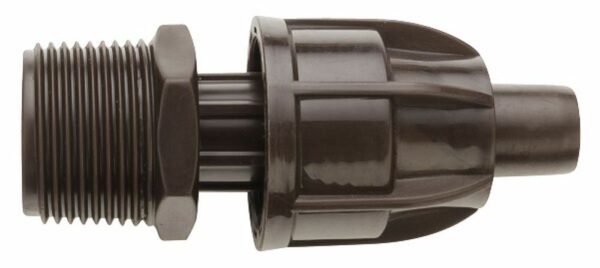 Netafim Techlock Adapter 3/4" MPT x Compression