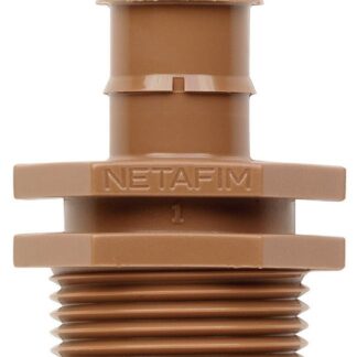 Netafim Adapter 3/4" MPT x 17mm Barbed