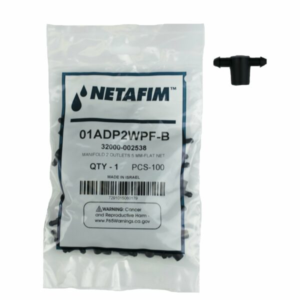 Netafim 5mm 2-way flat bag