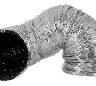 Ideal-Air Supreme Slv/Blk Duct