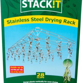STACK!T Hanging Dry Rack w/ 28