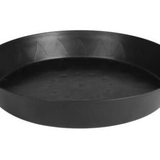 Heavy Duty Black Saucer Tall 20"