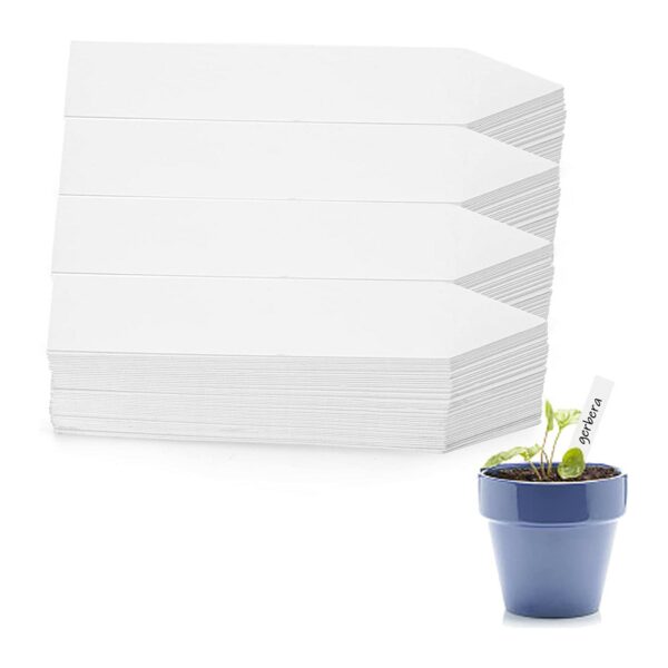 Grower's Edge Plant Stake Labels White - 100